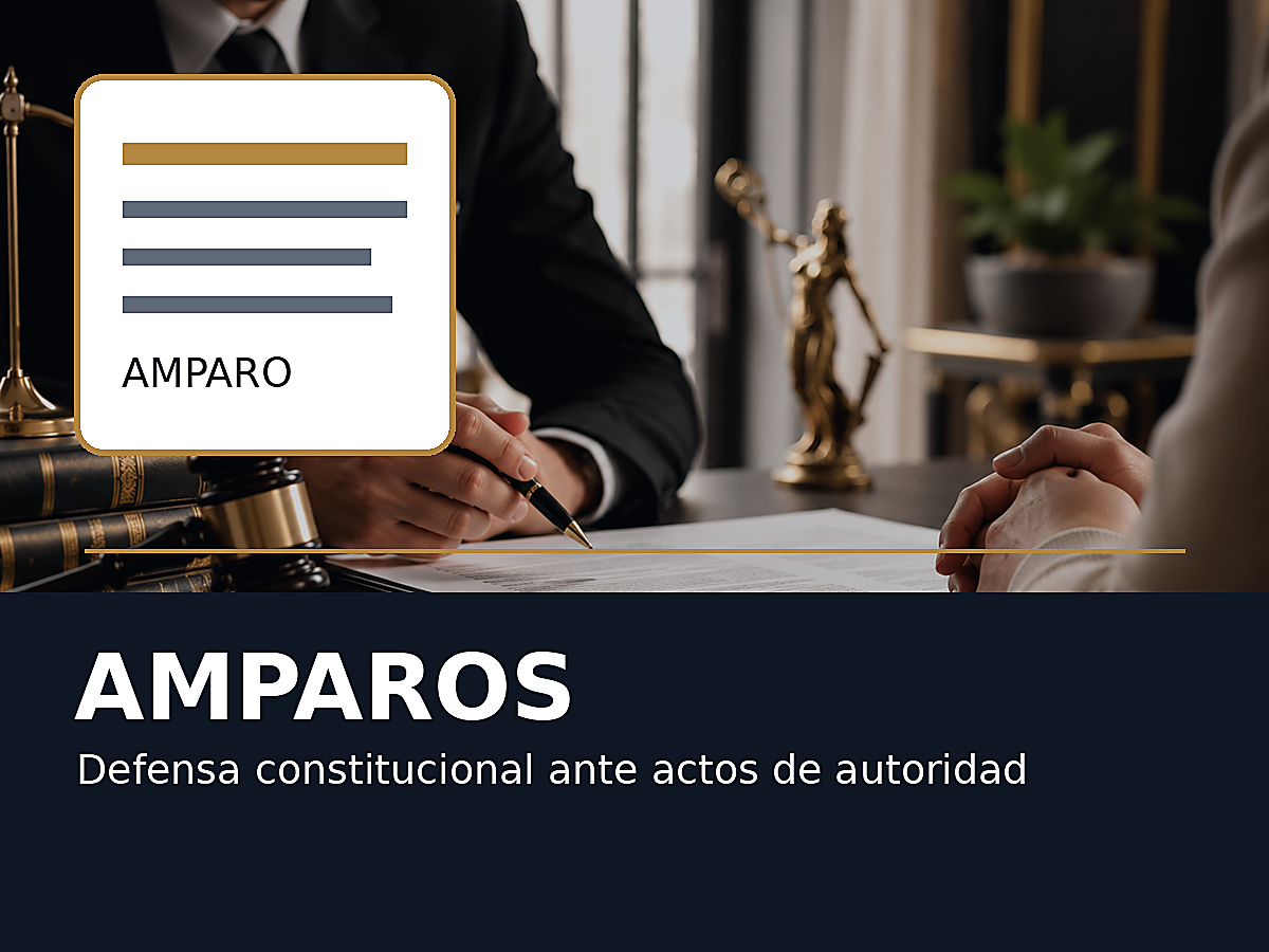 Amparos y defensa constitucional